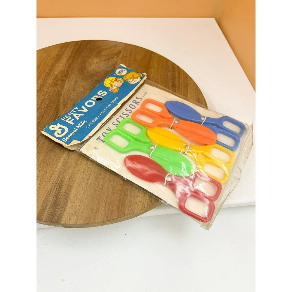 Sealed Vintage General Mills Toy Scissors Party Favors - 1960s